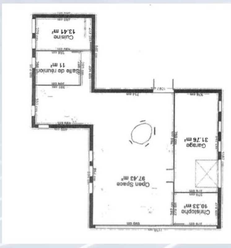 Location bureaux 565 m² divisibles à partir de 233 m²