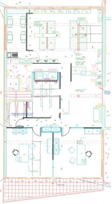 Location bureaux 183 m² non divisibles