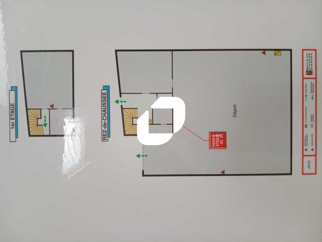 Location entrepots 740 m² divisibles à partir de 370 m²