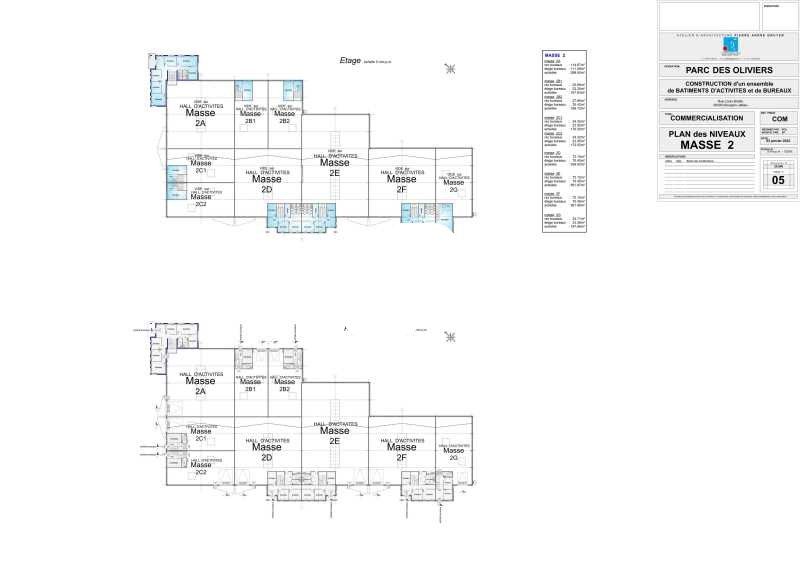 Vente entrepots 6303 m² divisibles à partir de 188 m²