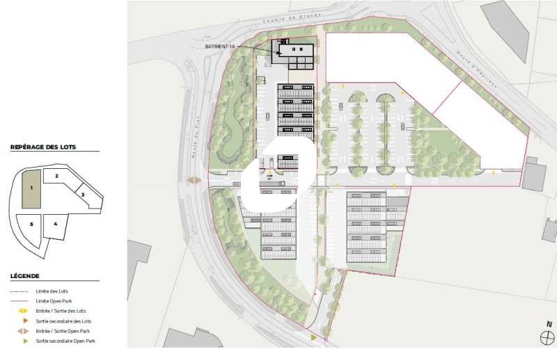 Vente entrepots 4291 m² divisibles à partir de 236 m²