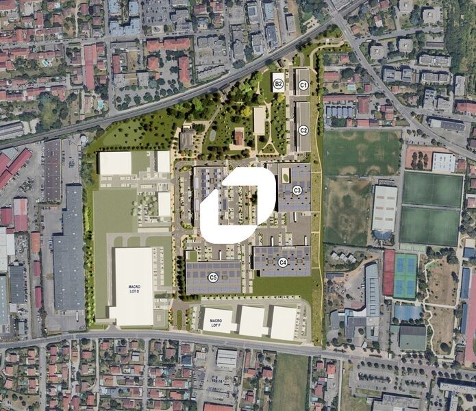 Location entrepots 5565 m² non divisibles