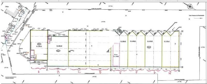 Location entrepots 476 m² non divisibles