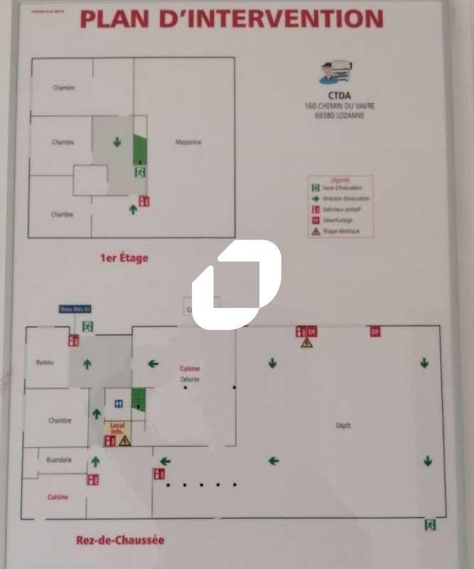 Location entrepots 530 m² non divisibles