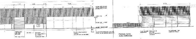 Location entrepots 500 m² non divisibles