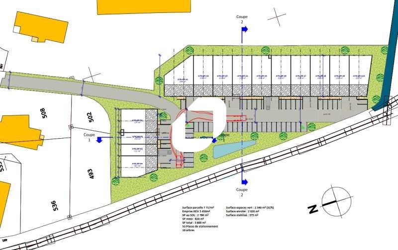Location entrepots 3592 m² divisibles à partir de 146 m²