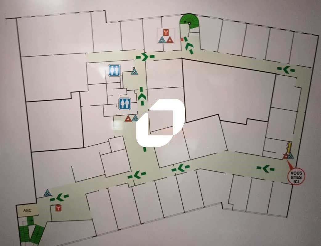 Location bureaux 1041 m² non divisibles