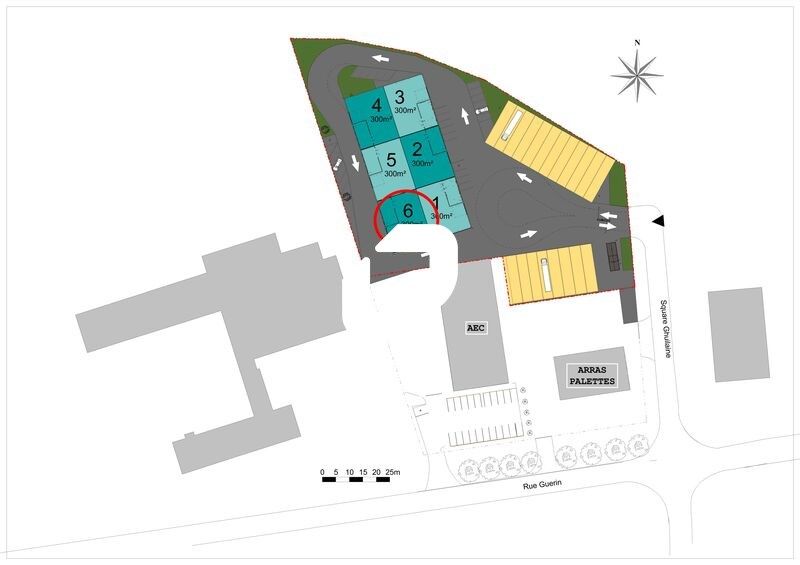 Location entrepots 300 m² non divisibles