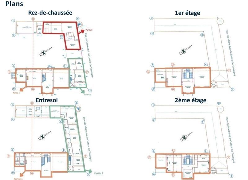 Location bureaux 604 m² divisibles à partir de 83 m²