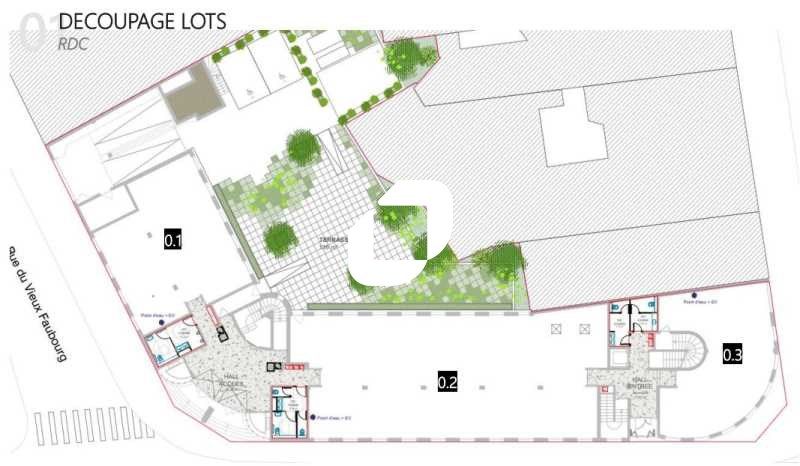 Location bureaux 2787 m² divisibles à partir de 458 m²