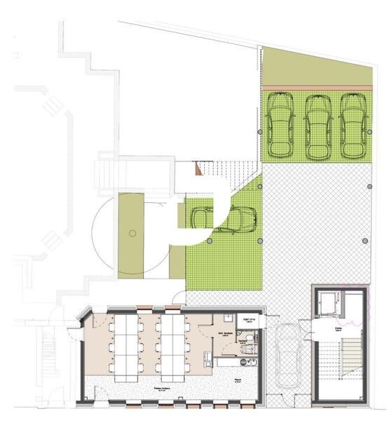 Location bureaux 70 m² non divisibles