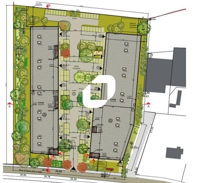 Vente entrepots 7309 m² divisibles à partir de 633 m²