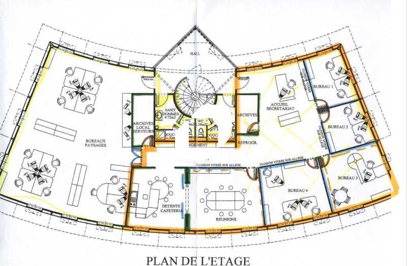 Location bureaux 300 m² divisibles à partir de 130 m²