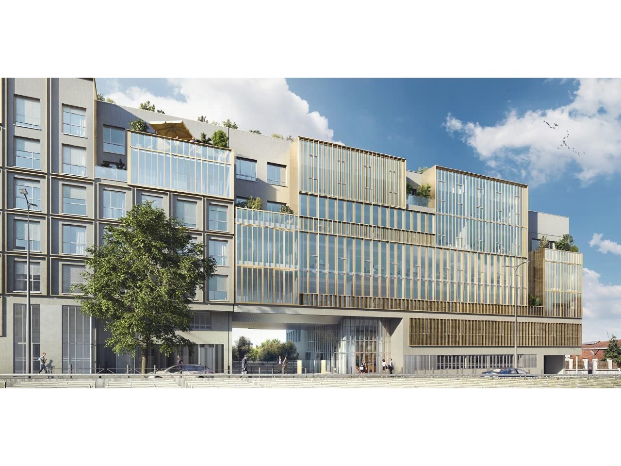 Location Bureaux 3722.29 m² divisibles 94250 Gentilly