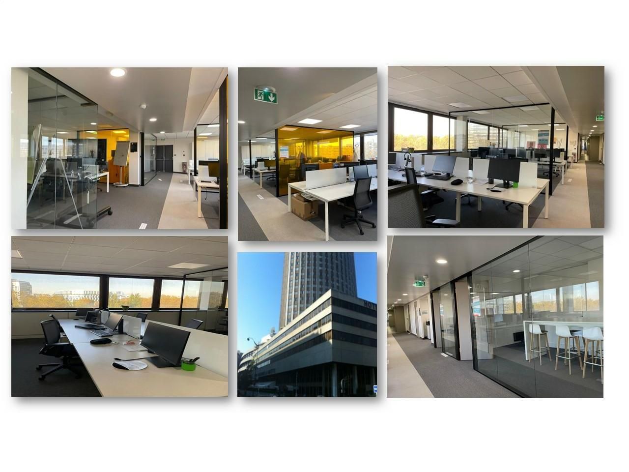 Location Bureaux 900 m² divisibles 75017 Paris