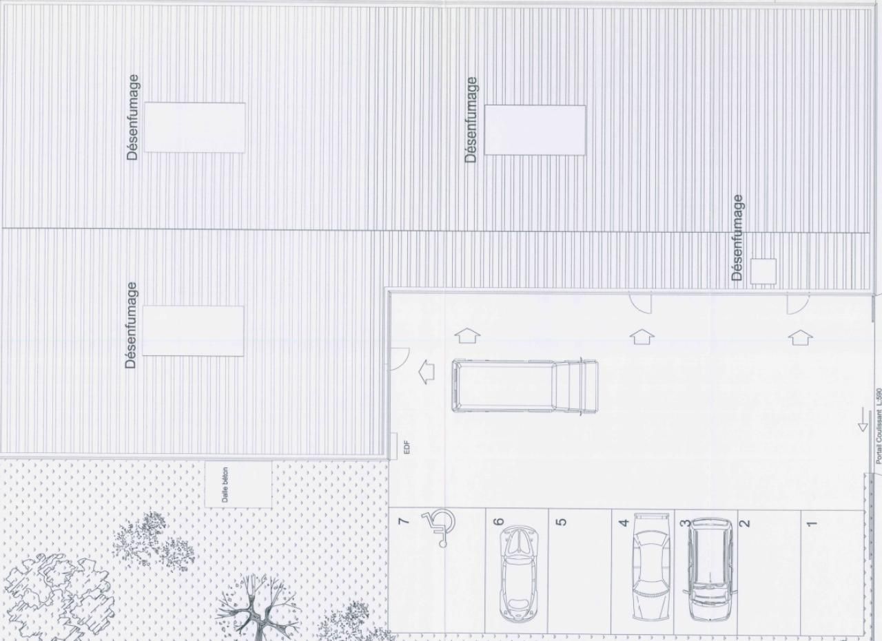 529 m² pour ce activité en location à Chatillon
