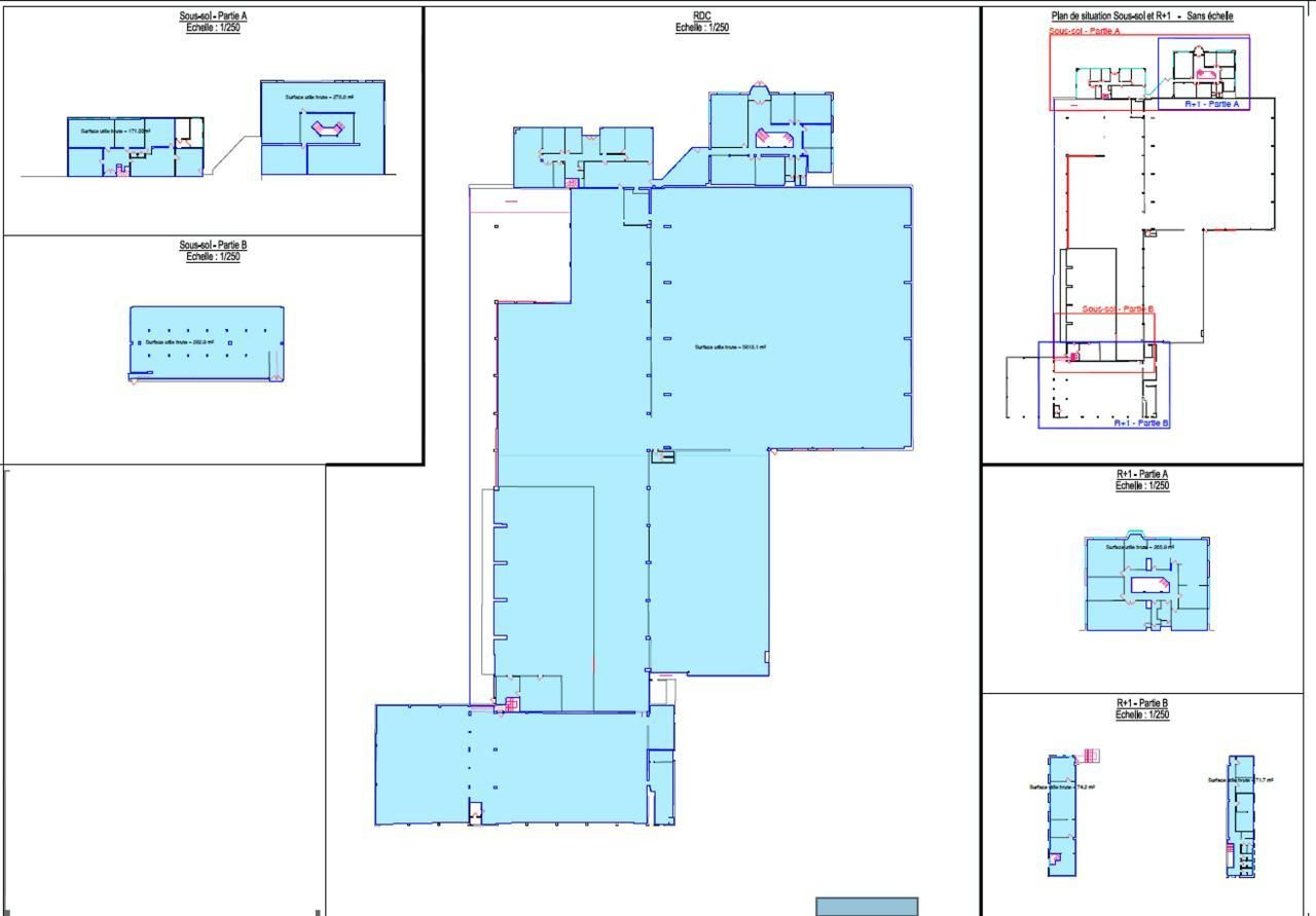 Location Entrepôts classe C 6762.6 m² non divisibles 44330 Vallet