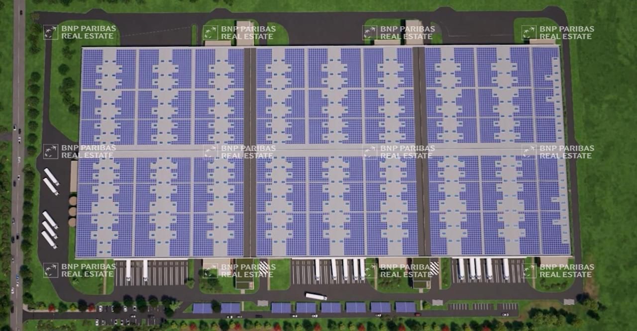 67128.63 m² pour cetentrepôts classe a en location à Levet