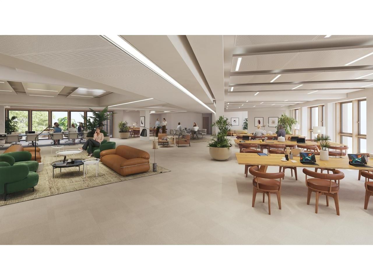 Location Bureaux 6399 m² non divisibles 75116 Paris