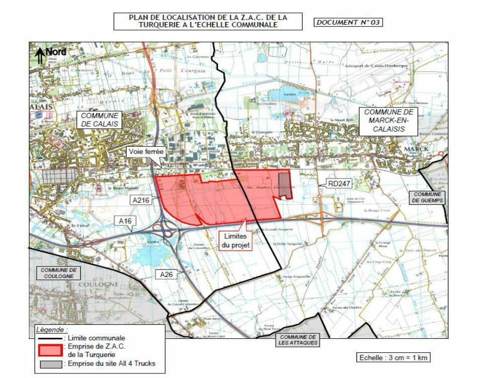 84387 m² pour cetentrepôts classe a en location à Calais