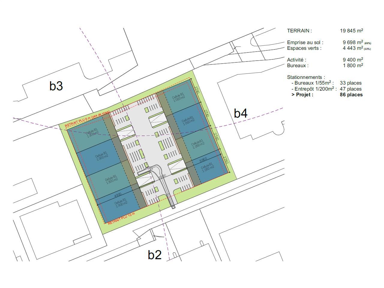 11664 m² pour ce activité en location à Mitry mory