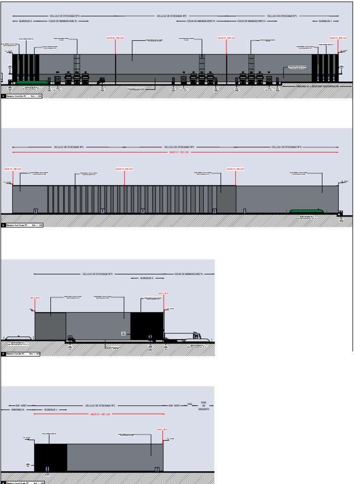 8400.65 m² pour cetentrepôts classe a en location à Mondeville