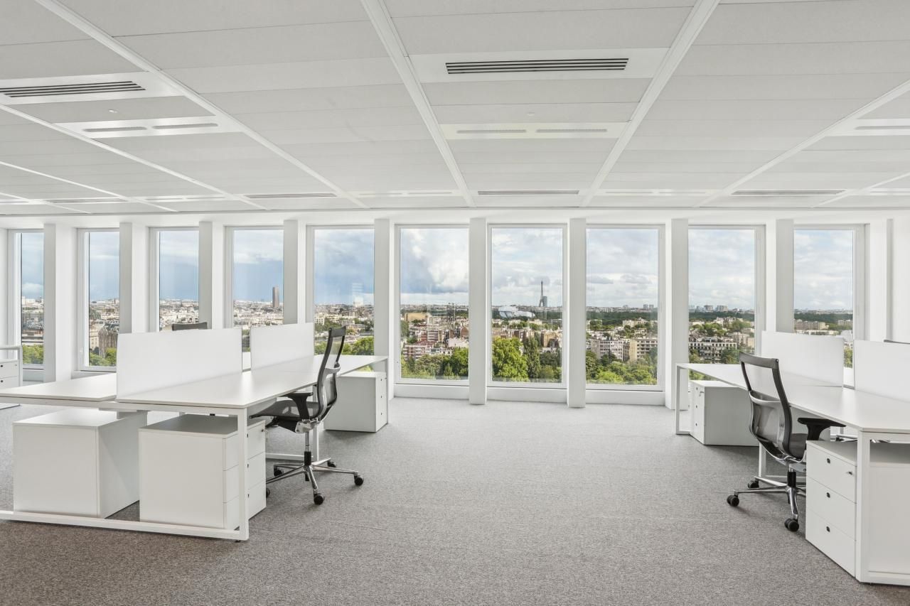 Location Bureaux 1435 m² divisibles 92800 Puteaux