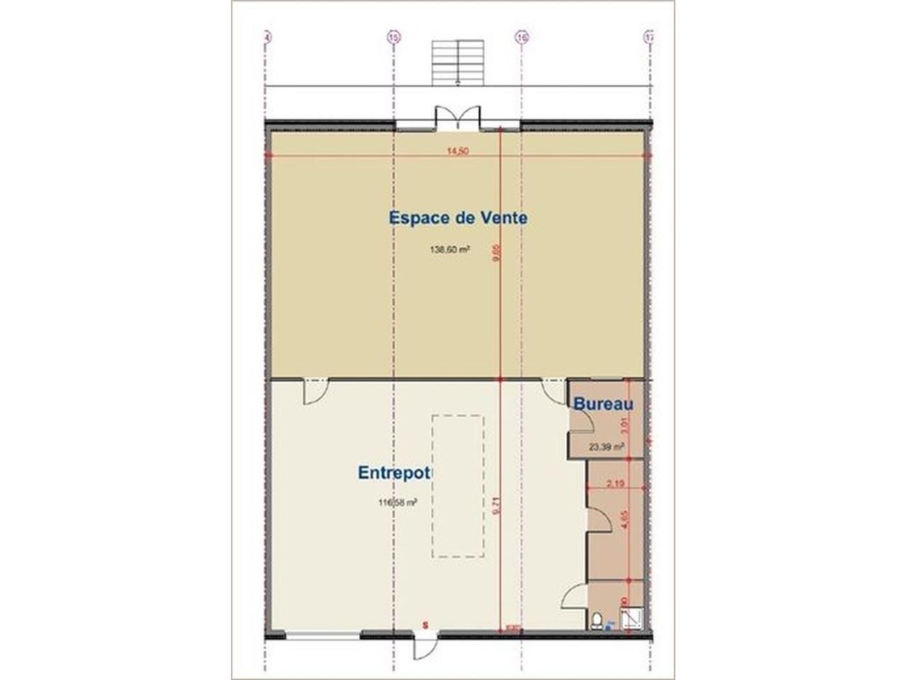 Local d'activités et commercial à louer dans la Z