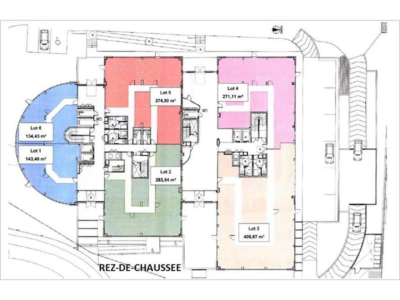 Nous vous proposons des bureaux neufs de standing