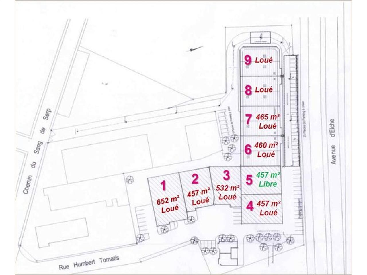 Nous vous proposons des locaux d'activités situés