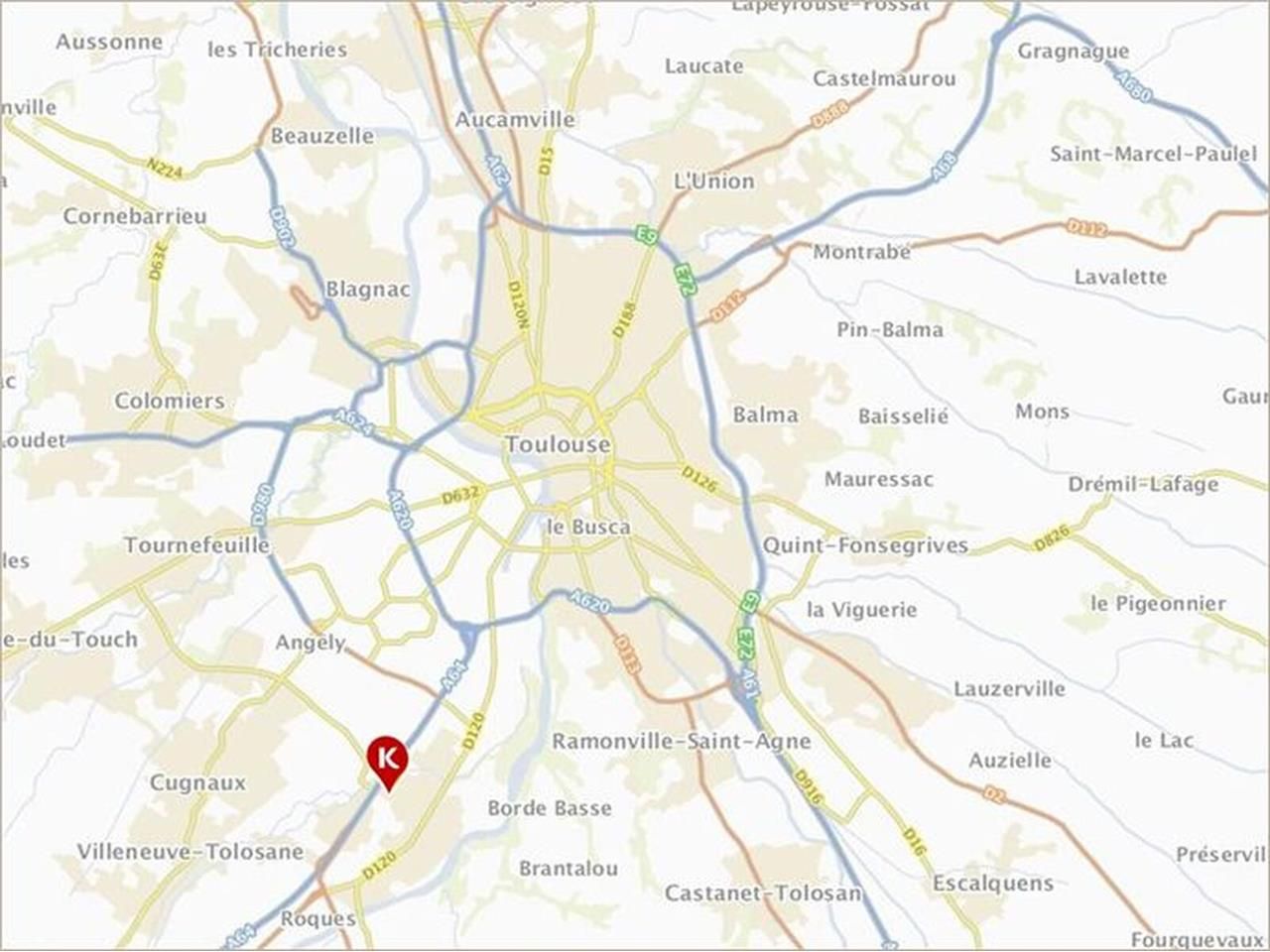 Terrain situé Avenue de l'Enclos à Portet sur Gar