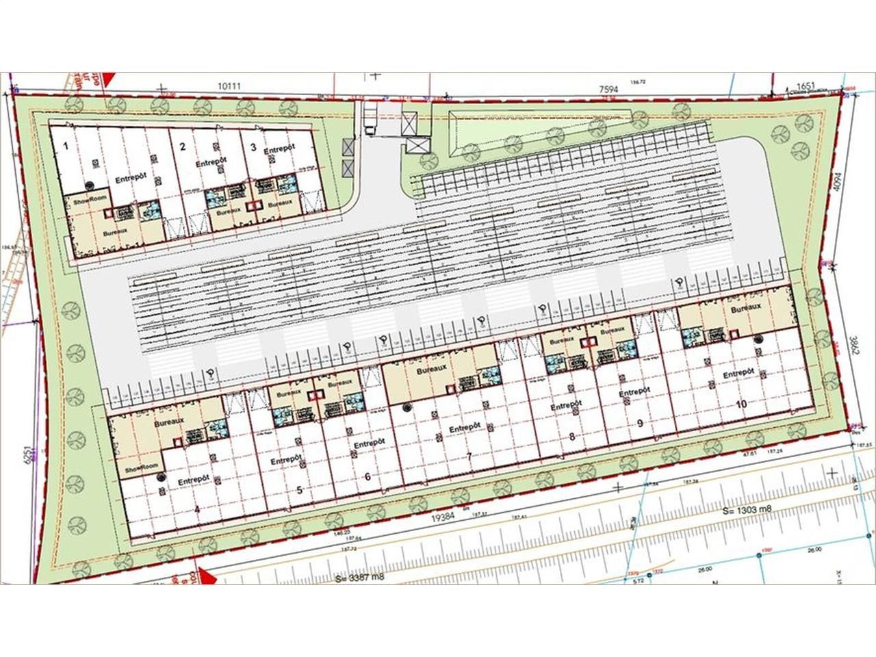 Local d'activités neuf à louer au coeur de la ZAC