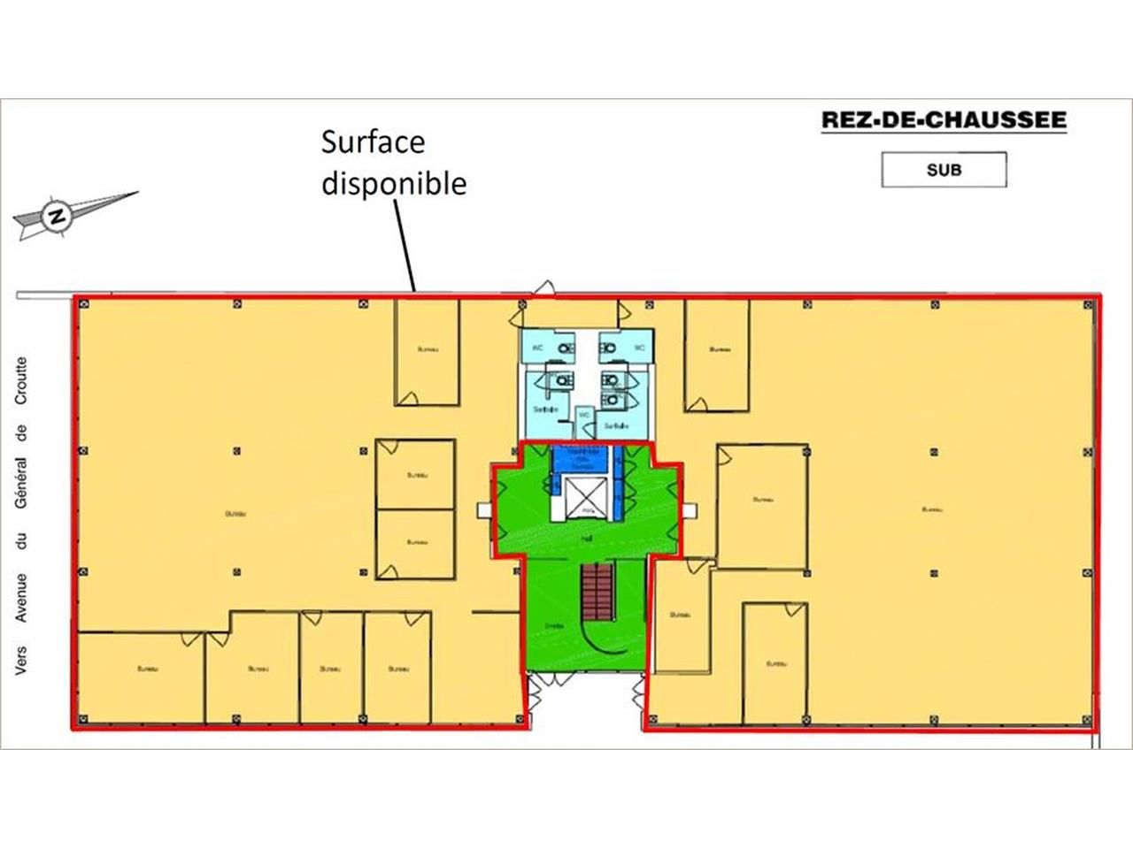 Nous vous proposons des bureaux à la location dan