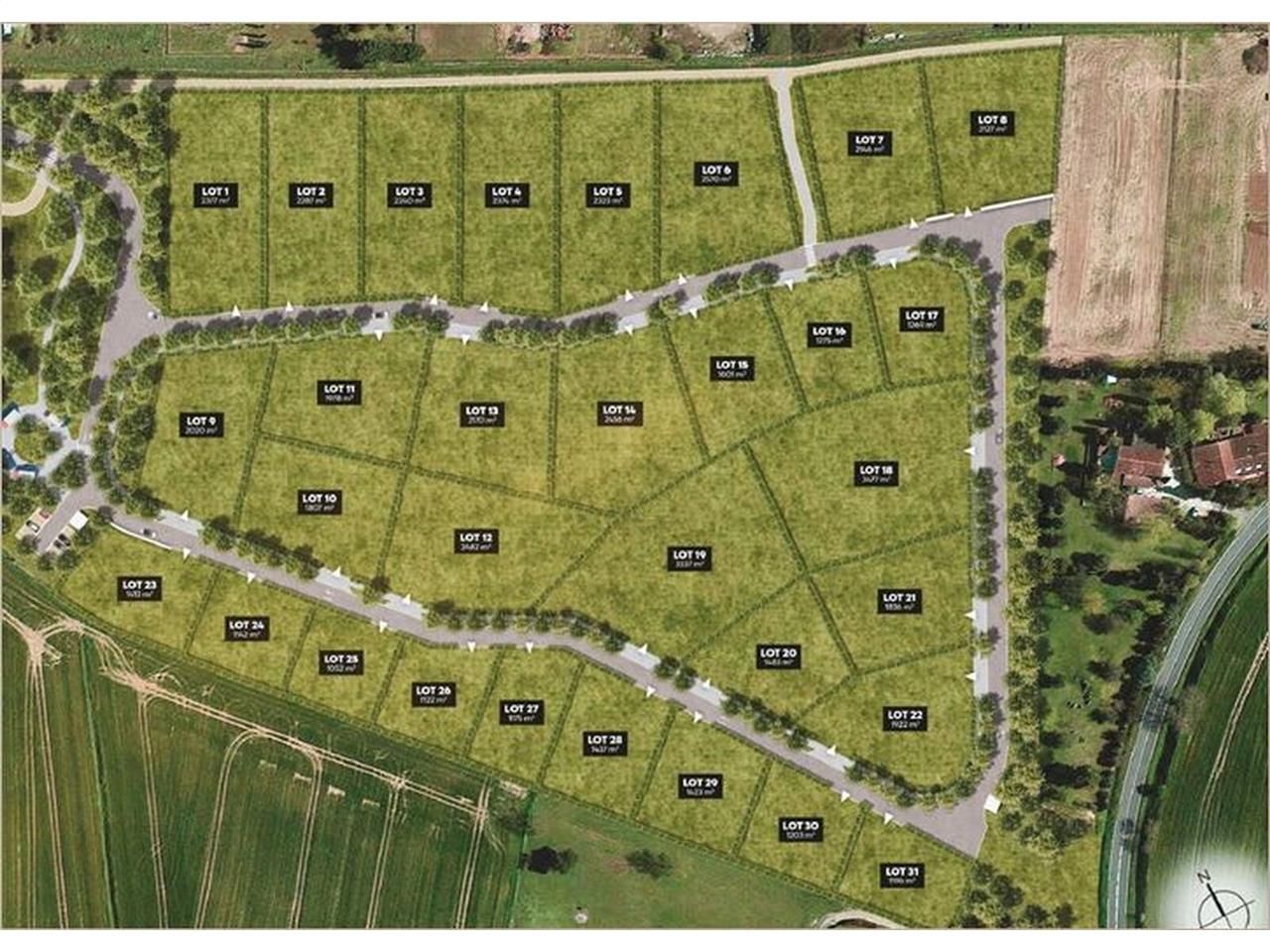 Terrains d'activités à vendre, à l'est de Toulous