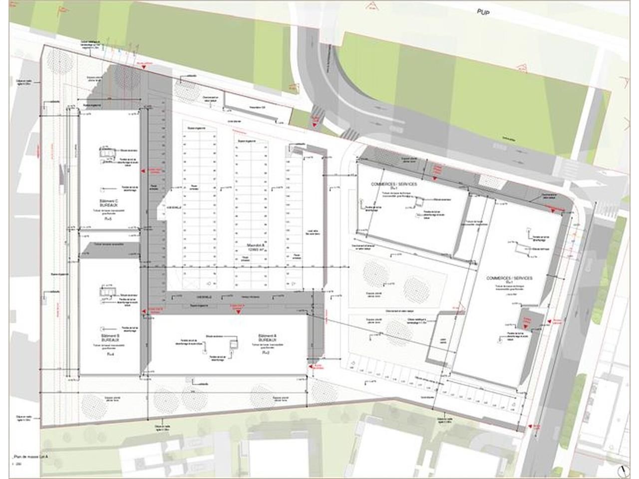 Programme immobilier à construire composé de plus