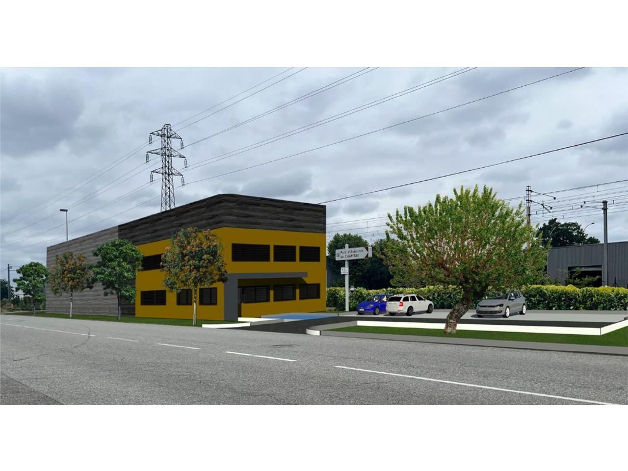 Bâtiment neuf à vendre, situé au sud-ouest de Tou