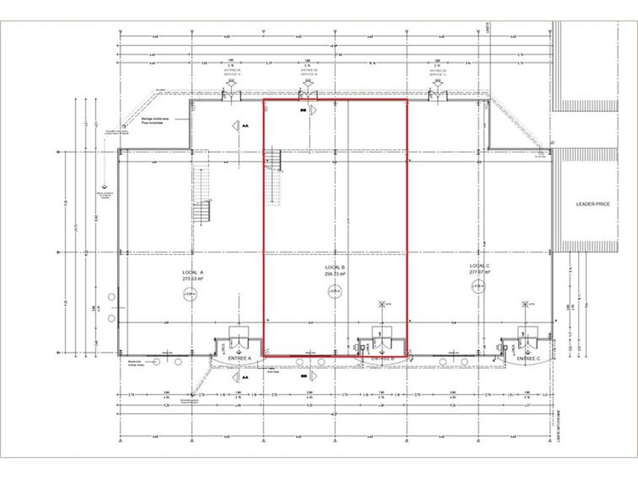 Local commercial à louer / plein coeur du centre 