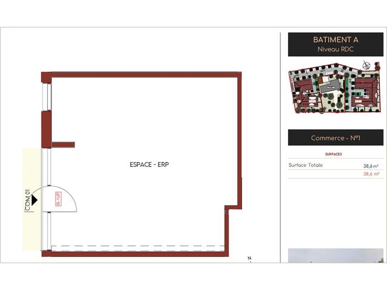 Locaux commerciaux neufs disponibles à la vente s