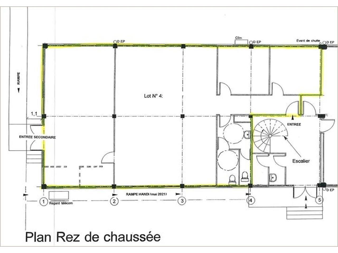 Nous vous proposons une surface de bureaux à la l