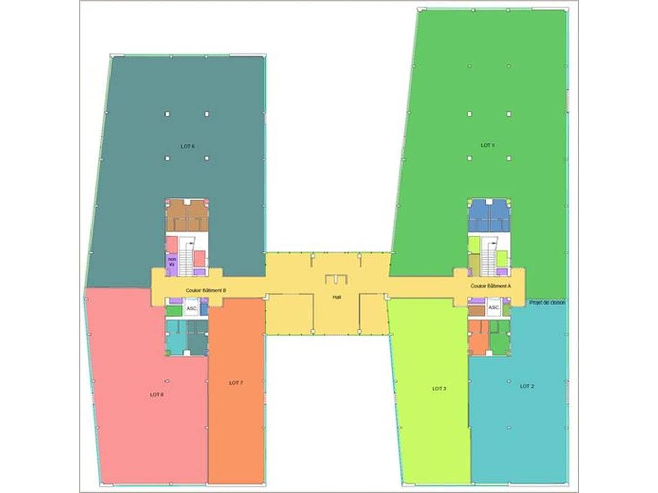 Nous vous proposons des surface de bureaux à la l