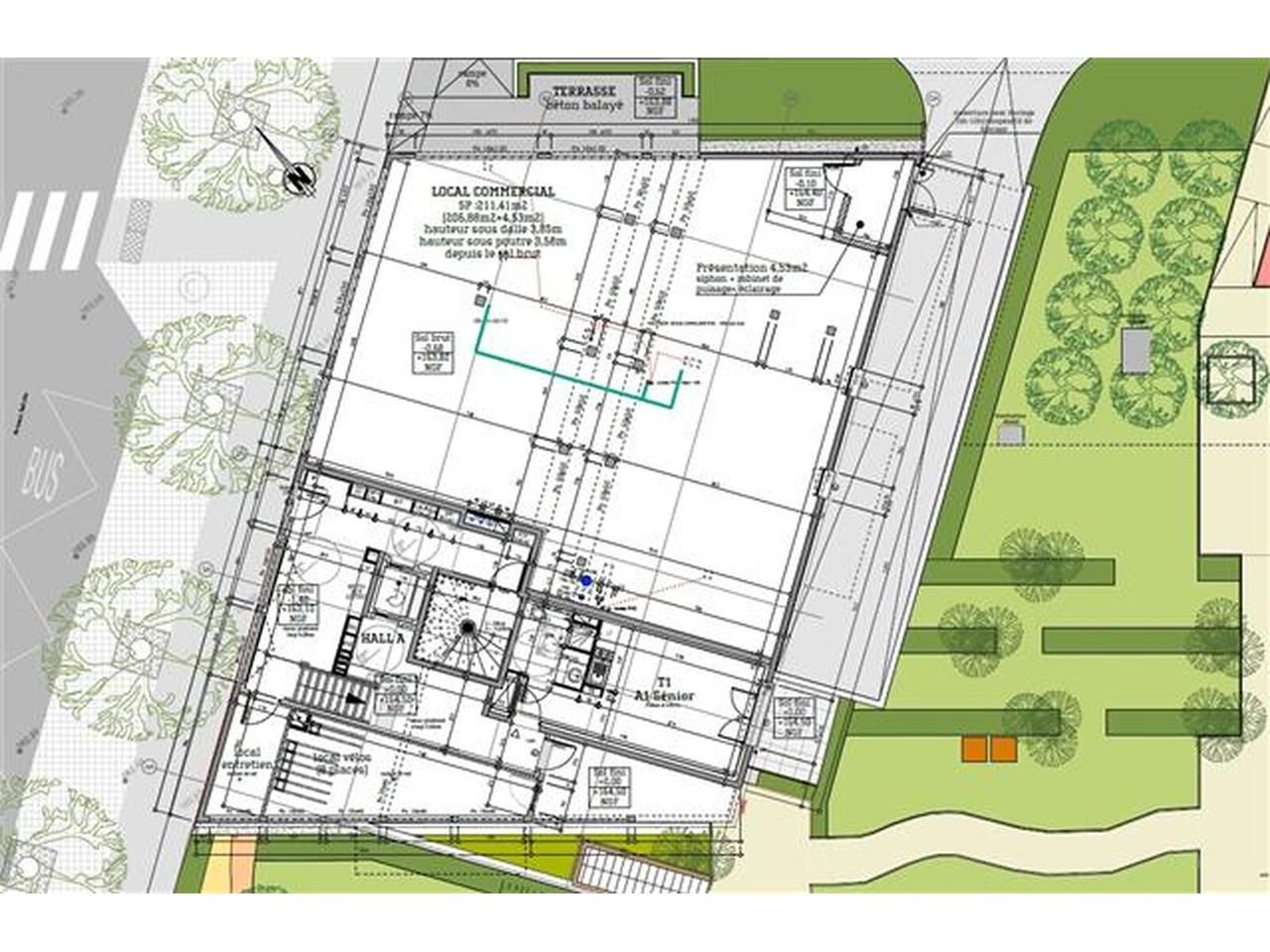 Nous vous proposons un local commercial idéalemen
