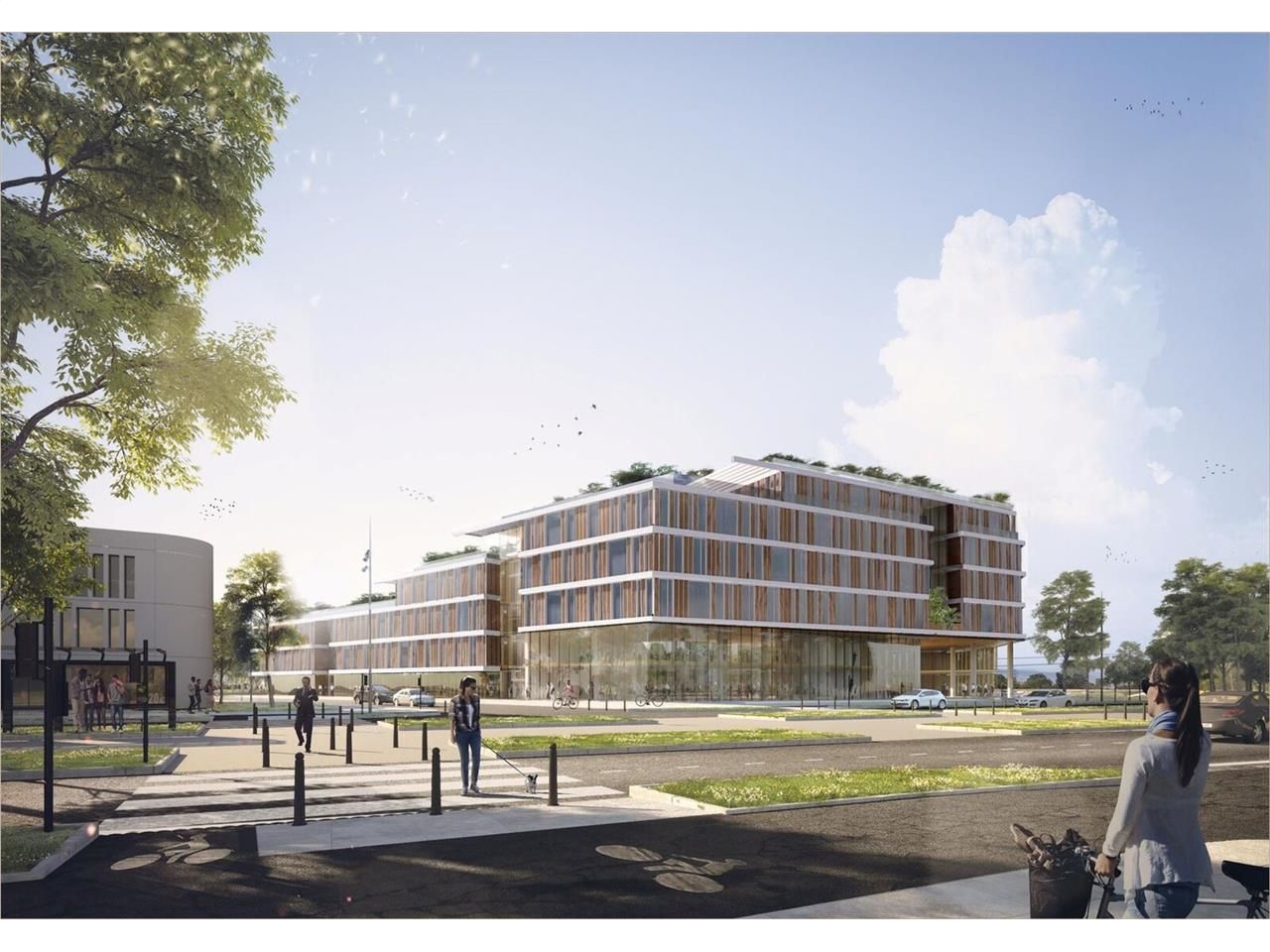 Programme immobilier tertiaire composé de plusieu