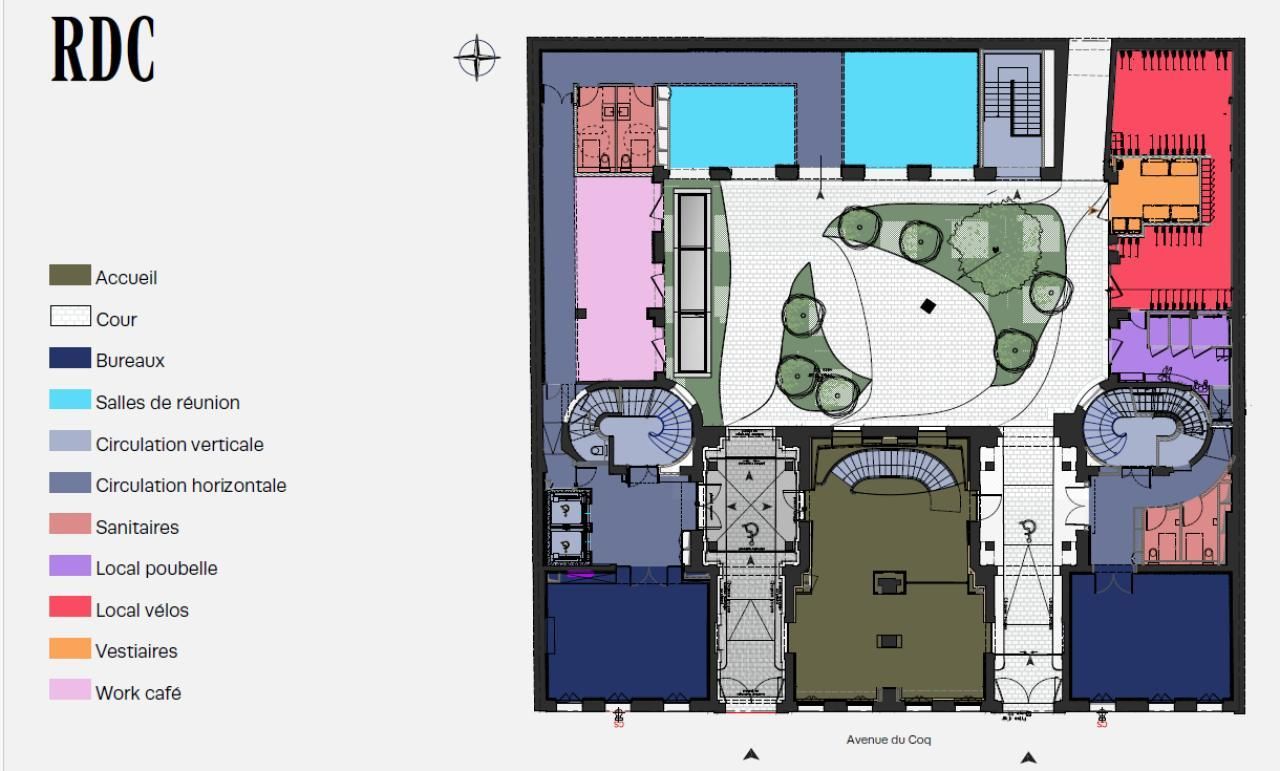 4481.2 m² pour ce bureaux en location à Paris