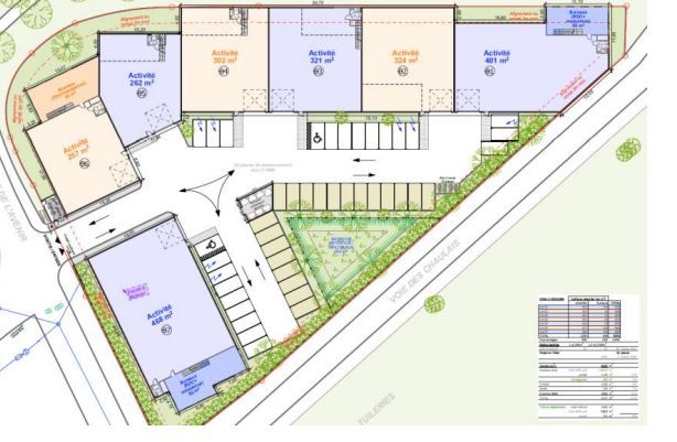 Local d'activités de 315m²