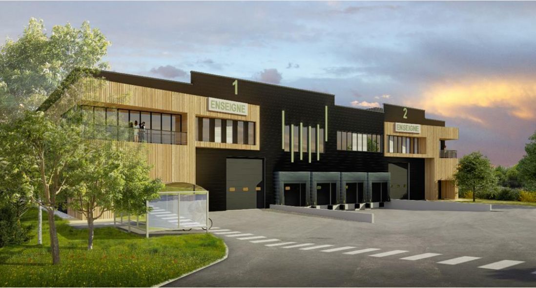 Vente Entrepôt 3300 m² non divisibles