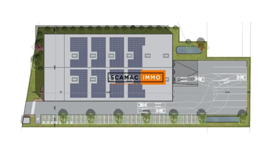 Entrepôt de 3502m²