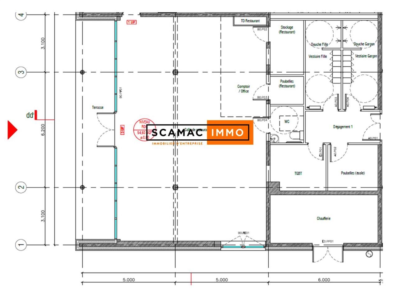 Local commercial de 102m²