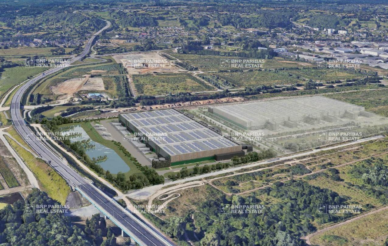 Location Entrepôts classe A 31965 m² non divisibles 14600 Honfleur