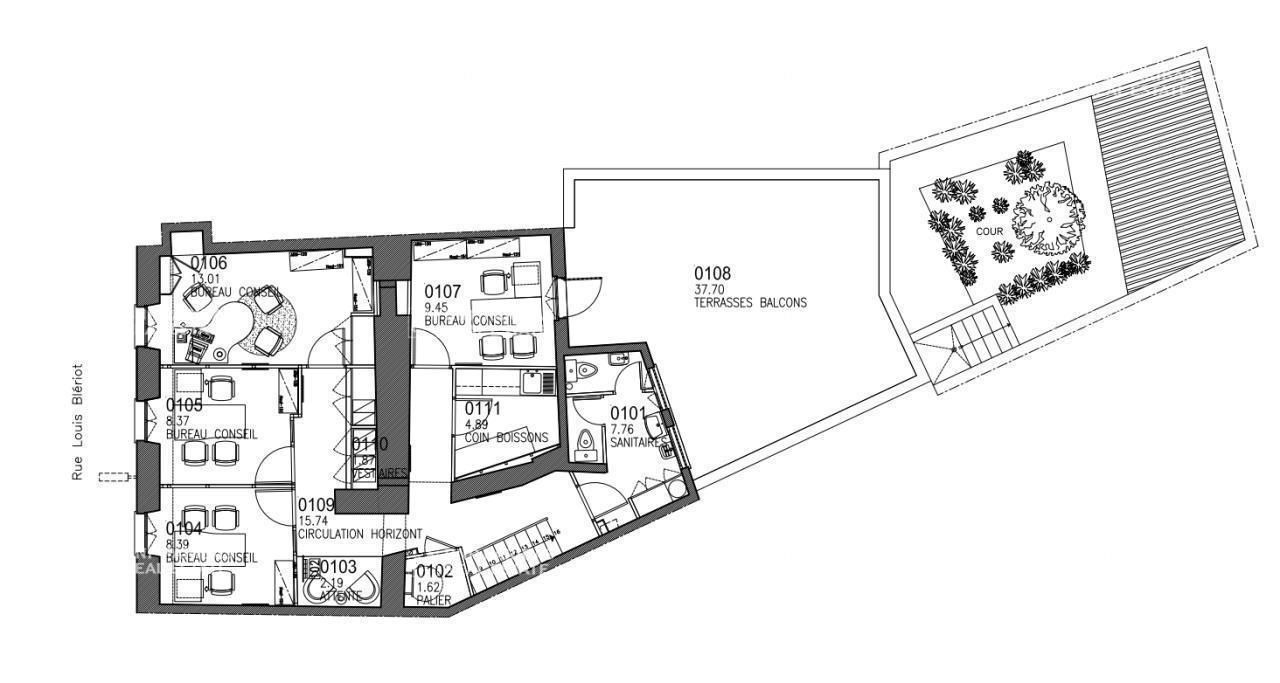 Vente Local commercial 169.28 m² non divisibles 78530 Buc