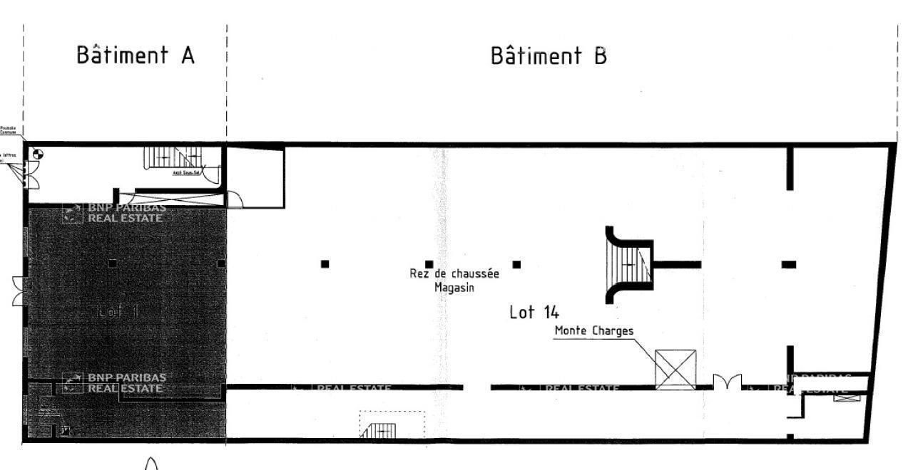 1092 m² pour ce activité en location à Bordeaux